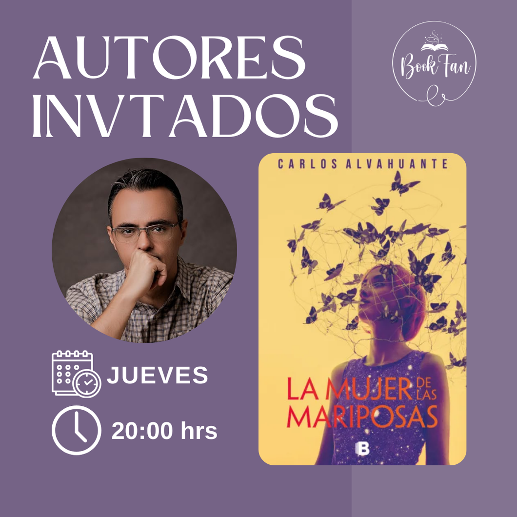 Club de Lectura con autores invitados | La mujer de las mariposas | BookFan