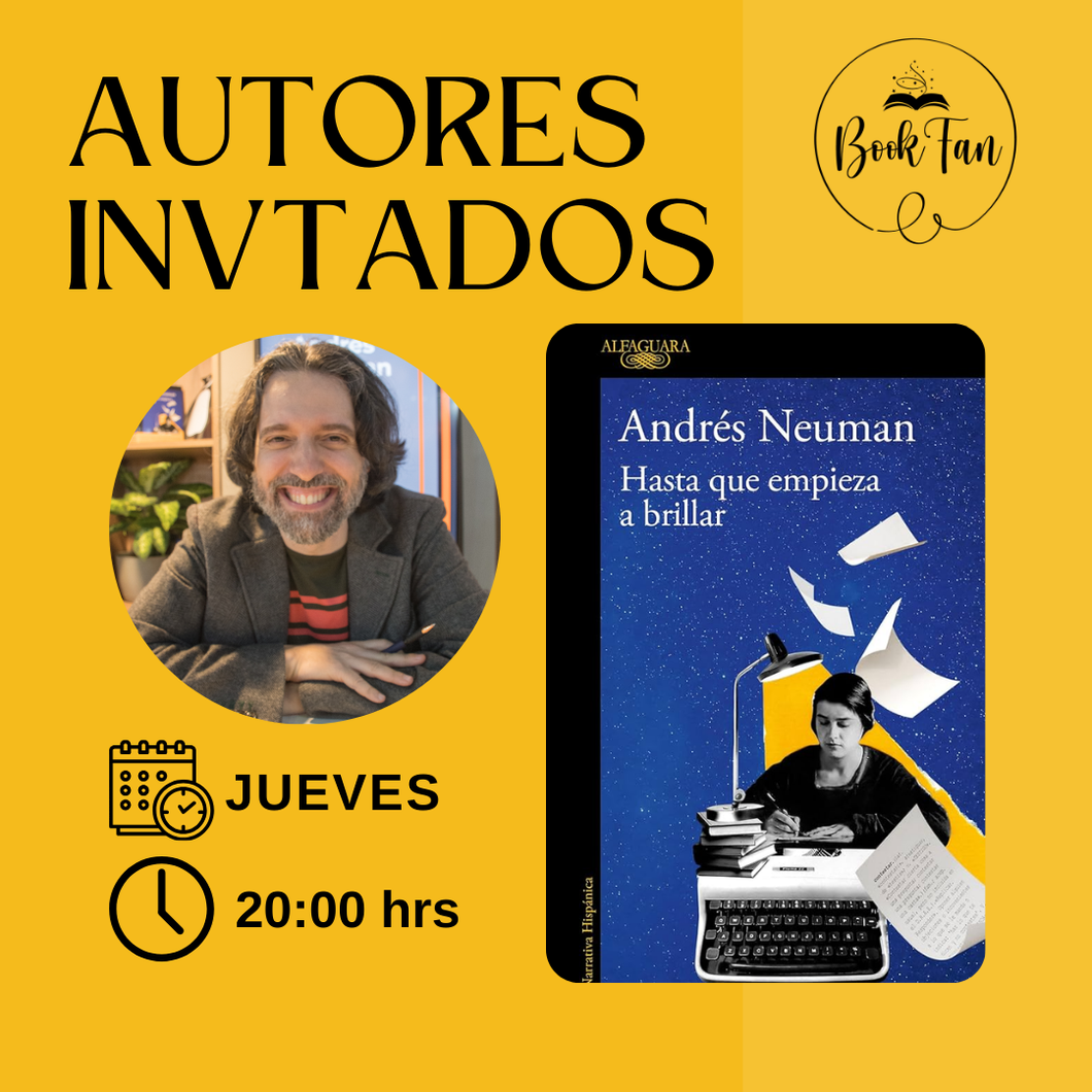Club de Lectura con autores invitados | Hasta que empiece a brillar | BookFan