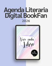 Cargar imagen en el visor de la galería, Agenda Literaria Digital BookFan 2026 – Retos, organización y registro de lecturas
