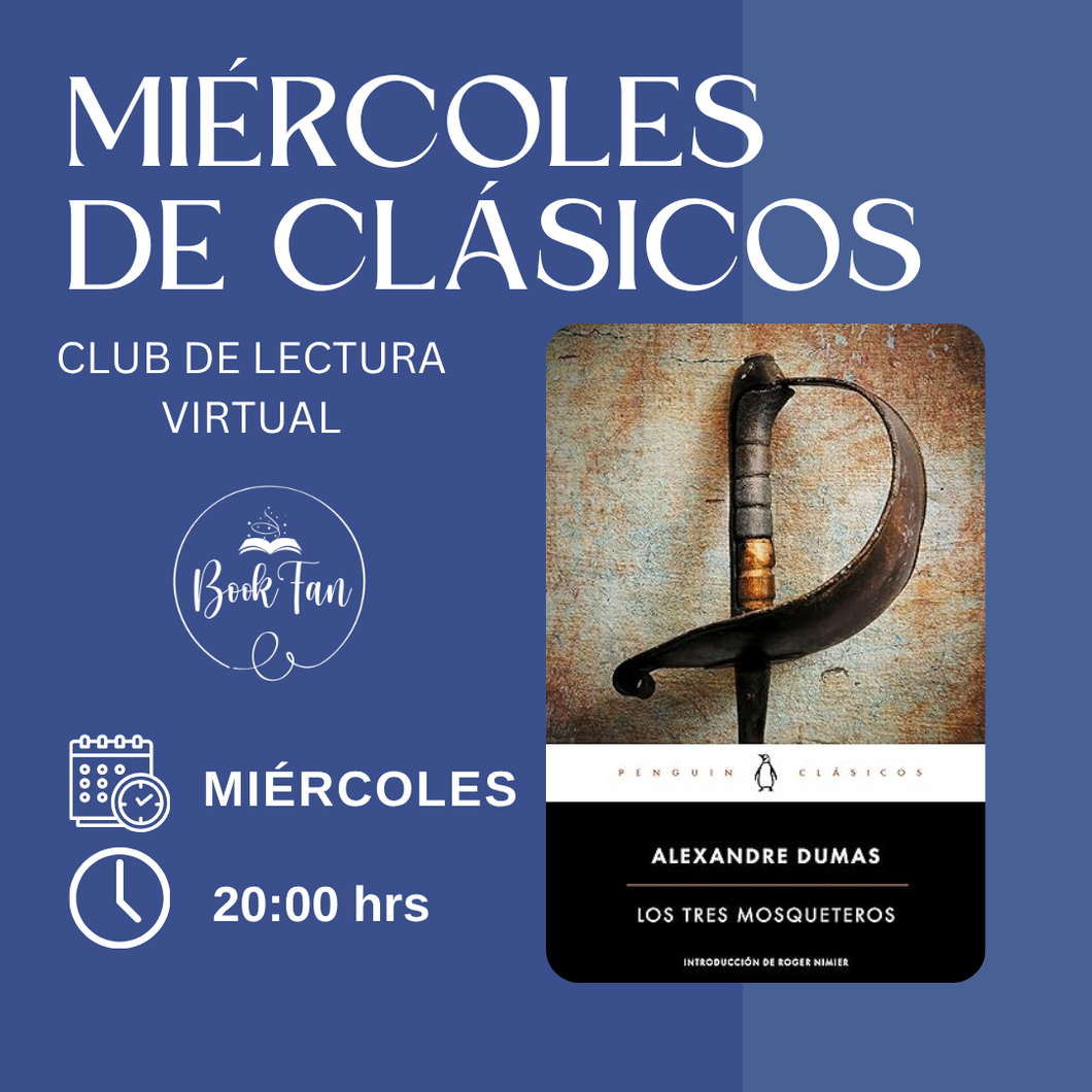 Club de Lectura | Los tres mosqueteros | BookFan