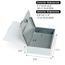 Cargar imagen en el visor de la galería, Caja de seguridad en forma libro con combinación de seguridad
