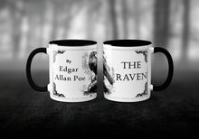 Cargar imagen en el visor de la galería, Taza de Edgar Allan Poe, taza literaria
