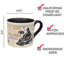 Cargar imagen en el visor de la galería, Sherlock Holmes Coffee Mug
